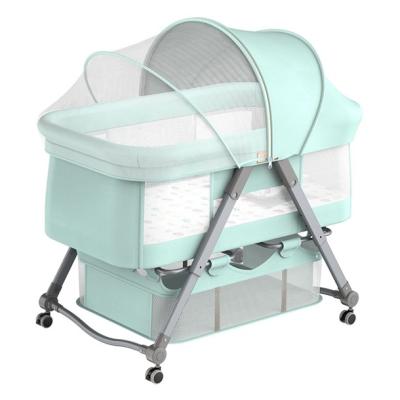 China Various Sleeping Promotional Goods Using Portable Luxury Baby Crib Mobile for sale