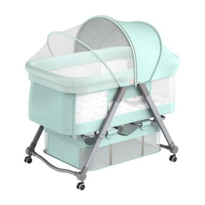 China Low Price Guaranteed Quality Sleep Foldable Rocker Baby Cradle Sleep Hutch for sale