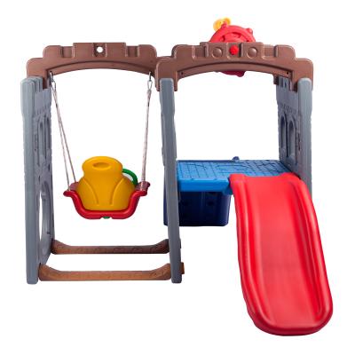 China Modern New Design QC Kids Plastic Castle Outdoor Playground Equipment for sale