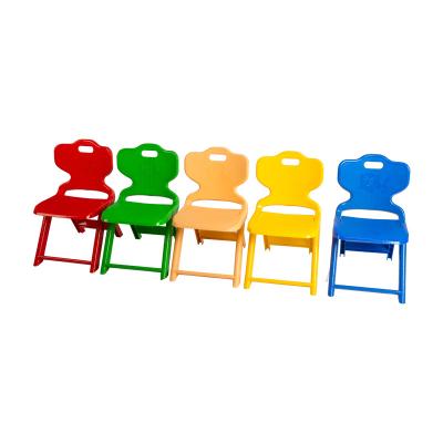 China Environmental Friendly Kindergarten Stackable And Foldable Children Plastic Chair for sale