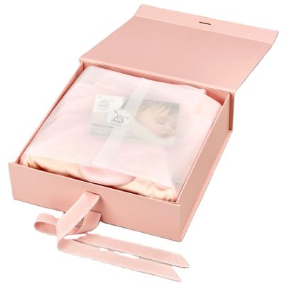 China Recycled Materials Custom Luxury Cardboard Magnetic Boxes Packaging Large White Wedding Dress Storage Gift Boxes for sale