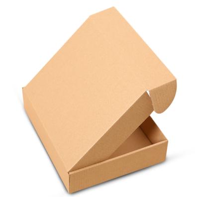 China Recycled Materials Corrugated Brown Marble Colored Kraft Paper Printing Tuck Mailer Set Top Boxes Packaging And Shipping Cardboard Wholesale for sale