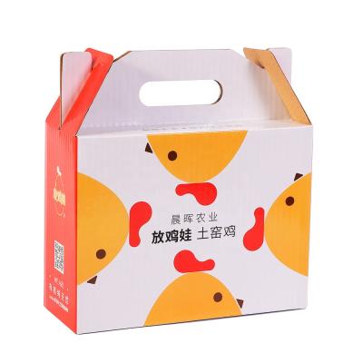 China High Quality Dongguan Factory Recycled Cardboard Handle Packaging Materials Cardboard Retail Box Custom Shipping Corrugated Packaging Box Cardboard for sale