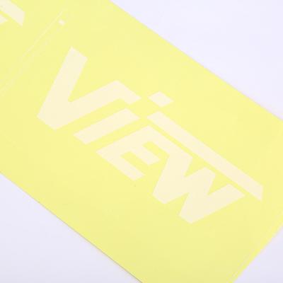 China Heat Resistant Manufacturer Custom Logo Printed Transparent Label Die-cut Sticker for sale