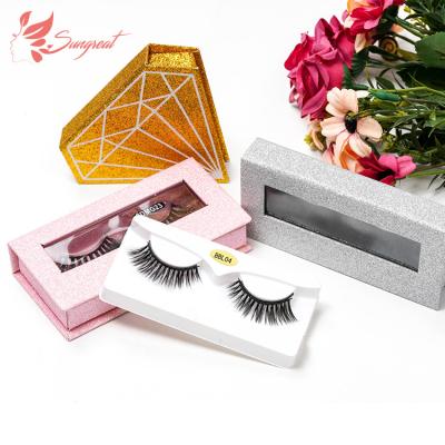 China China Supplier Long Magnetic Eyelashes 3d False Eyelashes Natural Magnetic False Lashes Triple Lashes for sale