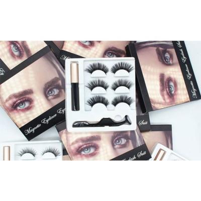 China Wholesale Best Quality Natural Fake Natural Magnetic Eyelash Coating Eye Glue Color Slim Non Allergenic Suit for sale