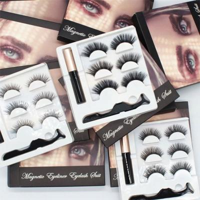 China Other OEM High Quality Magnetic Eyelashes Wicks Natural Free Sample for sale