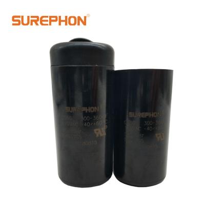 China cd60 200uf 250vac 400uf 125vac air conditioner capacitor dingfeng for sale