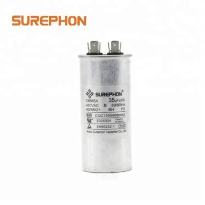 China Cbb65 Air Conditioner Dual Motor AC Film Start Capacitor For Air Conditioner for sale