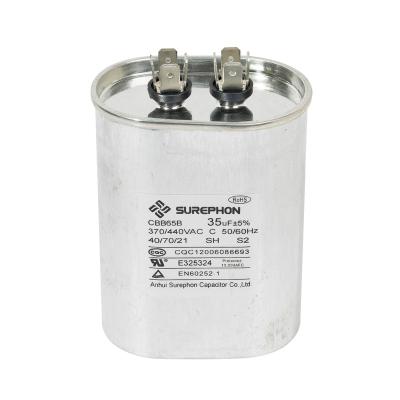 China High Quality Air Conditioner AC Motor Film Capacitor Cbb65 for sale