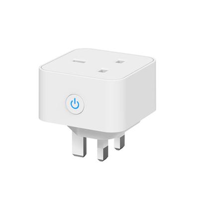 China Convenient security Tuya product smart wifi UK plug home socket for sale