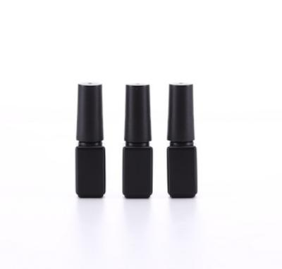 China Black Plastic Nail Polish Bottle 8ml Nail Polish Bottle HDPE Nail Polish Plastic Bottle for sale