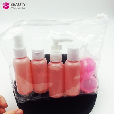 China Portable Mini Personal Care Skin Care Cosmetic Packaging Travel Bottle Set Leak Proof For Cosmetic for sale