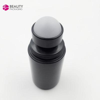 China 60ml Cosmetic Plastic Roll On Empty Plastic Deodorant Weight Bottle With Plastic Trackball for sale