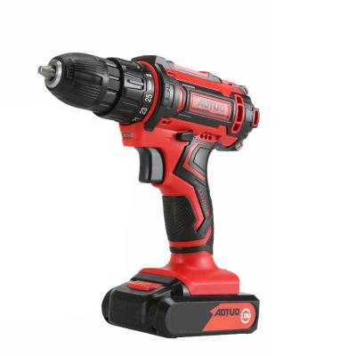 China Drilling in the 12/18/36 V steel multi-function electric cordless set power drill household hardware tools lithium battery impact drills for sale