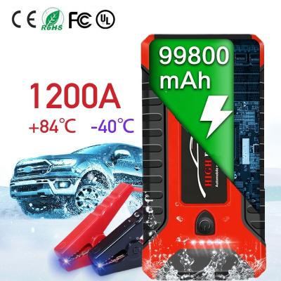 China With LED Flashlight 70 Mai Mini Car Jump Starter 24V 600A Power Bank/Portable Multifunctional Air Compressor Powerbank 24V Battery Car Jump Starter for sale