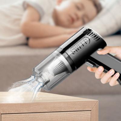 China Business/Deluxe 4 In 1 Cordless Vacuum Cleaner Portable Car Wash Cleaner For DC 120W Rechargeable Handheld Car Vacuum Cleaner 12 Radio for sale