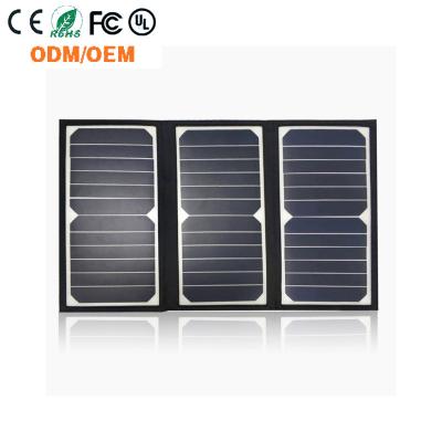 China Monocrystaline Silicon Factory Direct Selling Goods Solar Panel And Sunpower Cell Solar Panels 21W Phone Efficient Portable Charger for sale