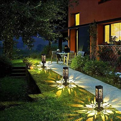 China 2022 Garden Colored Waterproof Outdoor Lights Wall Led Solar Decoration Landscape Garden Light for sale