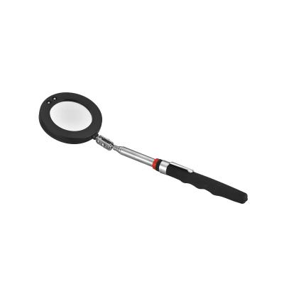 China Car Chassis Detection Tip Flexible Telescoping Probe Mirror With Round LED 360 Swivel Mirror Extending XIANFENG for sale