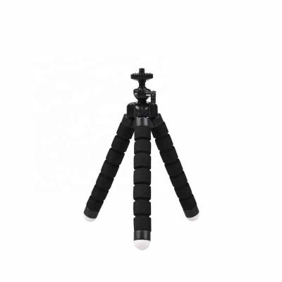 China High Quality Mini Tripod Stand Holder Tripod Stand Flexible Digital Camera Sponge Tripod For Smartphone for sale