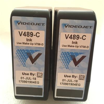 China Original V489 - C ink for videojet Ink V489-C inkjet printer for sale