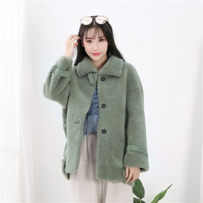 China Factory direct wholesale anti-shrink woolen coat stock winter wool short coat for sale