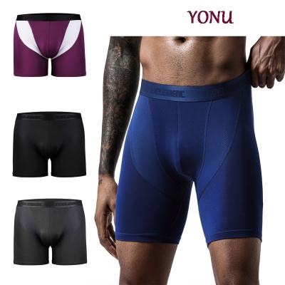 China Wholesale Mesh Underwear Modal Comfortable Sports Large Size Men's Breathable Boxer Shorts L-5XL for sale