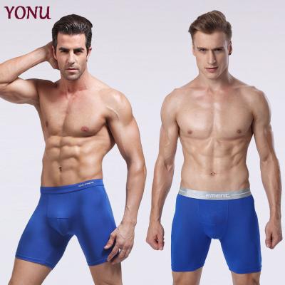 China Manufacturers Comfort Modal Waist Lingerie Breathable Running Sports Men's Sexy Boxer Briefs for sale