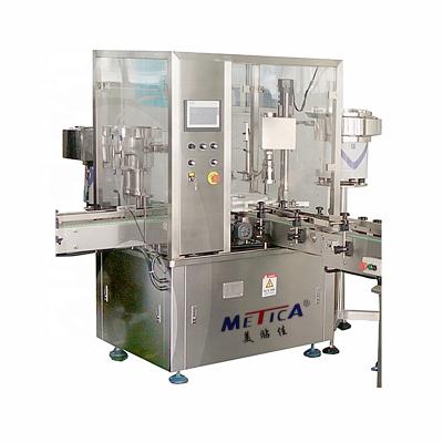 China Automatic food monoblock 5-50ml vials and flavor filling and capping machine dropper bottle filler and capper for sale