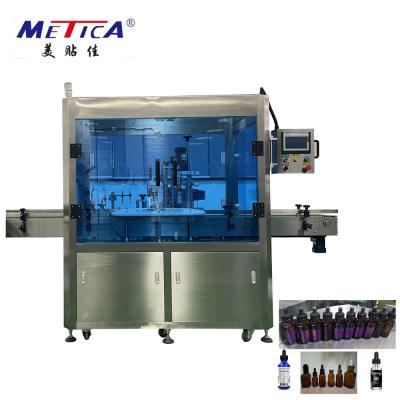 China Automatic cbd oil cartridge filling machine tincture filling machine cbd oil bottle filling monoblock food glass dropper filler for sale