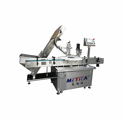 China China Manufacturer MTCP-100 Automatic Table Top Screw Food Lathe Machine and Bottle Capper for sale