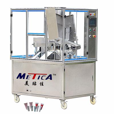 China Food METICA Factory Price Automatic Plastic Soft Tube Filling Cosmetic Tube Ultrasonic Sealing Machine for sale