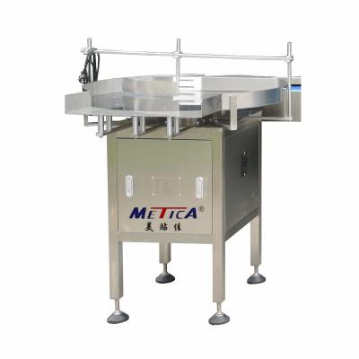 China Food easy to operate automatic glass / bottle feeder and plastic lathe table in Shanghai factory for sale