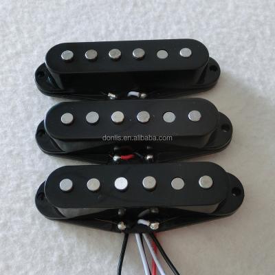 China Wholesale S-S-S Route China Factory ST Guitar Pickups 1set With Alnico 2 Rods In Black/White/Ivory Color for sale