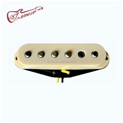 China GUITAR Donlis Vintage 60s Alnico 5 Single Guitar Pickup for Beginning Electric Guitar with Flatwork Coil for Quality Build Guitars for sale