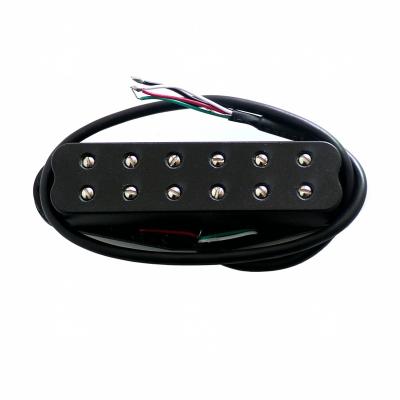 China 12 Post Screw Donlis High Output Double Coil Guitar Single Pickup With Alnico 5 Magnet Bar for sale