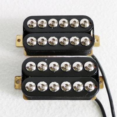 China Big H Route For Heavy Metal Humbucker Pickup And Rock Music Invader In Black Bobbin Electric Guitar Pickup for sale