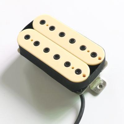 China Silver Electric H-H Route Donlis Warp Nickel Baseplate Humbucker Guitar Electric Pickup With Hex Screw Post Screws for sale