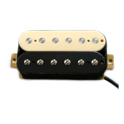 China GUITAR Donlis Vintage 50s Humbucker Guitar Pickup with Zebra Coil Alnico 5 Magnet Bar and Potted Wax with Demo for sale