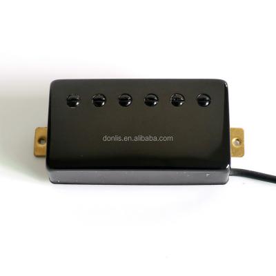 China LP Style High QualityElectric Guitar Pickup Black Cover LP Guitar Pickup With Potted Wax for sale