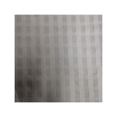 China DIMENSIONAL factory customized high quality fabric checked fabric oganza dress fabric for sale