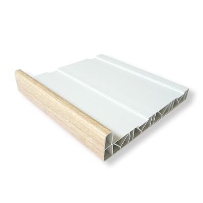 China Modern High Quality Office Building Dedicated Wood To Veneer Interior PVC Window Sill for sale