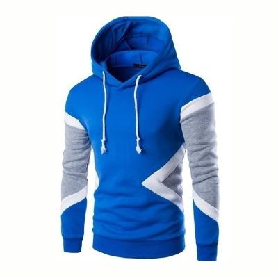 China New Men's Fashion Breathable Sweatshirt Hit Color Men Hoodies Hip Hop Men's Sports Side Sweater for sale