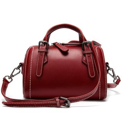 China Water Resistant 2023 hot selling newly designed  leather handbag women's bags, can shoulder, crossbody, handheld, daily shopping . for sale