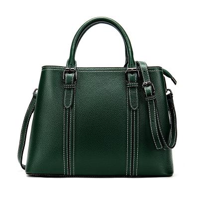 China Water Resistant 2023 lady stylish leather tote bag women's bags, can shoulder, crossbody, handheld, easy for daily shopping for sale