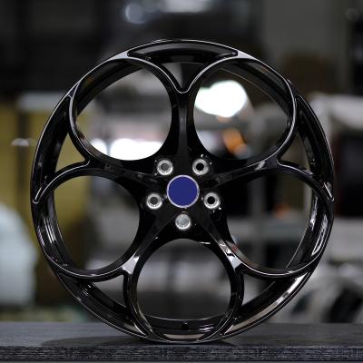 China Drive Wheel Custom Monoblock Forged Aluminum Alloy Wheels , Hot Sale A6061 Forged Rims for sale