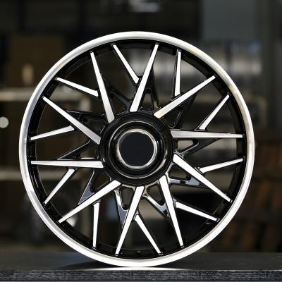 China Drive Wheel 5x120 Forged Gloss Black Concave Forged Luxury Car Alloy Wheels 20 Inch 5x114.3 Wheels for sale