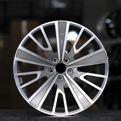 China Auto Suspension Wheel Hub Parts Forged Rim, Custom Forged 6061 Aluminum Alloy Plated Chrome Wheels Rims, 2pcs Forged for sale