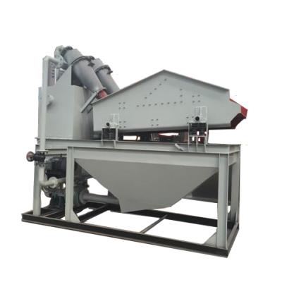 China Sand washing small vibrating screen sand washing machine for sale